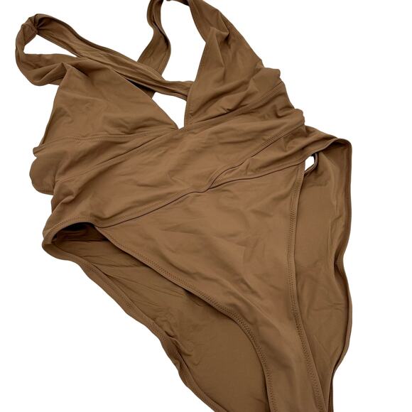 Skims Recycled Swim Cut Out Plunge Monokini Swimsuit Size 3X NWOT - Picture 1 of 6